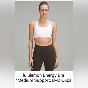 Lululemon Energy Bra